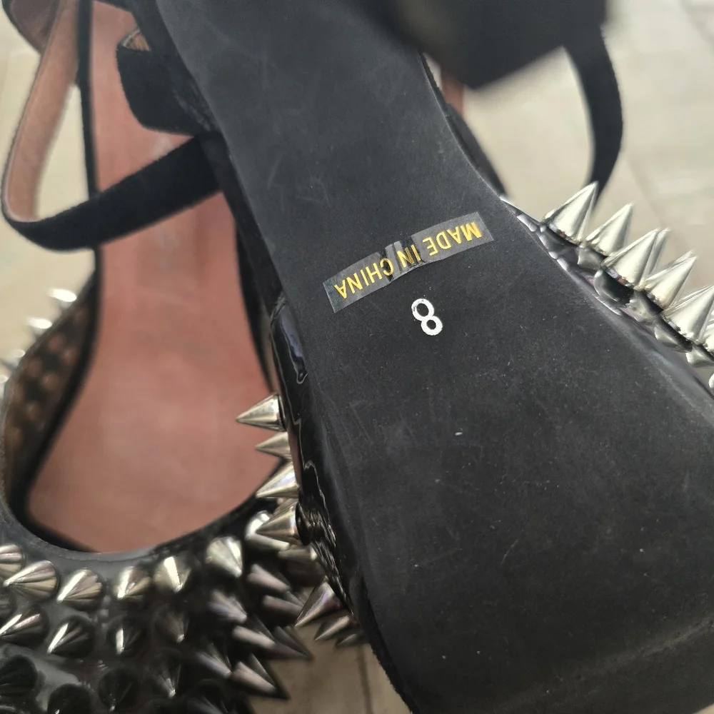 Jeffrey Campbell Platform Spike Heels sz 8 - Picture 4 of 7